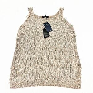 Marks & Spencer Wool Sleeveless Sweater Top Size L